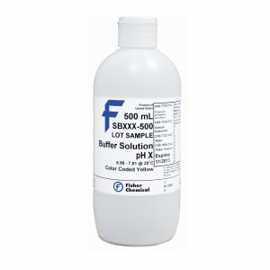 Buffer Solution, pH 10.00, Color-Coded Blue (Certified), Fisher Chemical